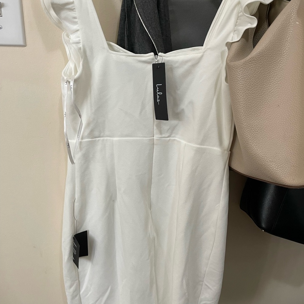 Lulus white dress